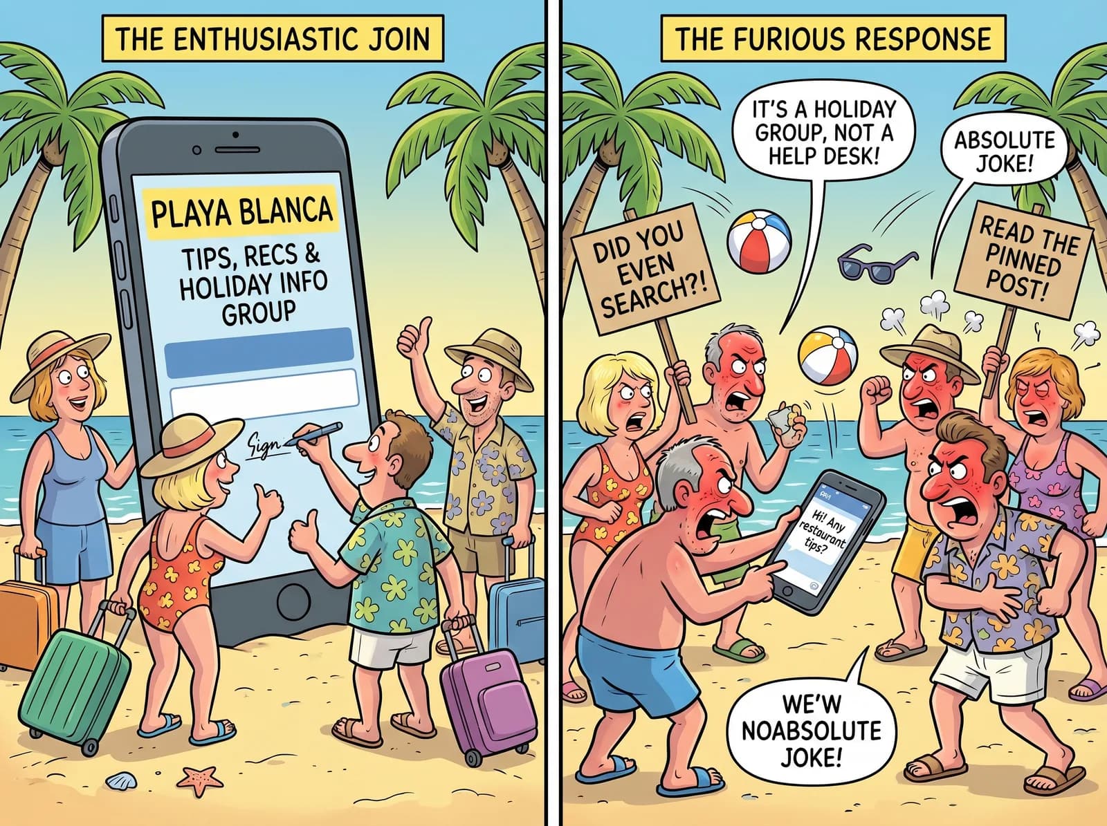 The Strange Online Species Who Join Holiday Groups Just to Be Unhelpful
